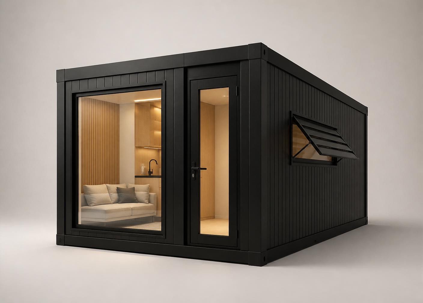 The Retreat — 3 × 6 meter luxury tiny home in South Africa